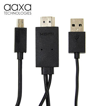 P300, P4X, LED Showtime Pico Projector Cable for Samsung S3, S4, and