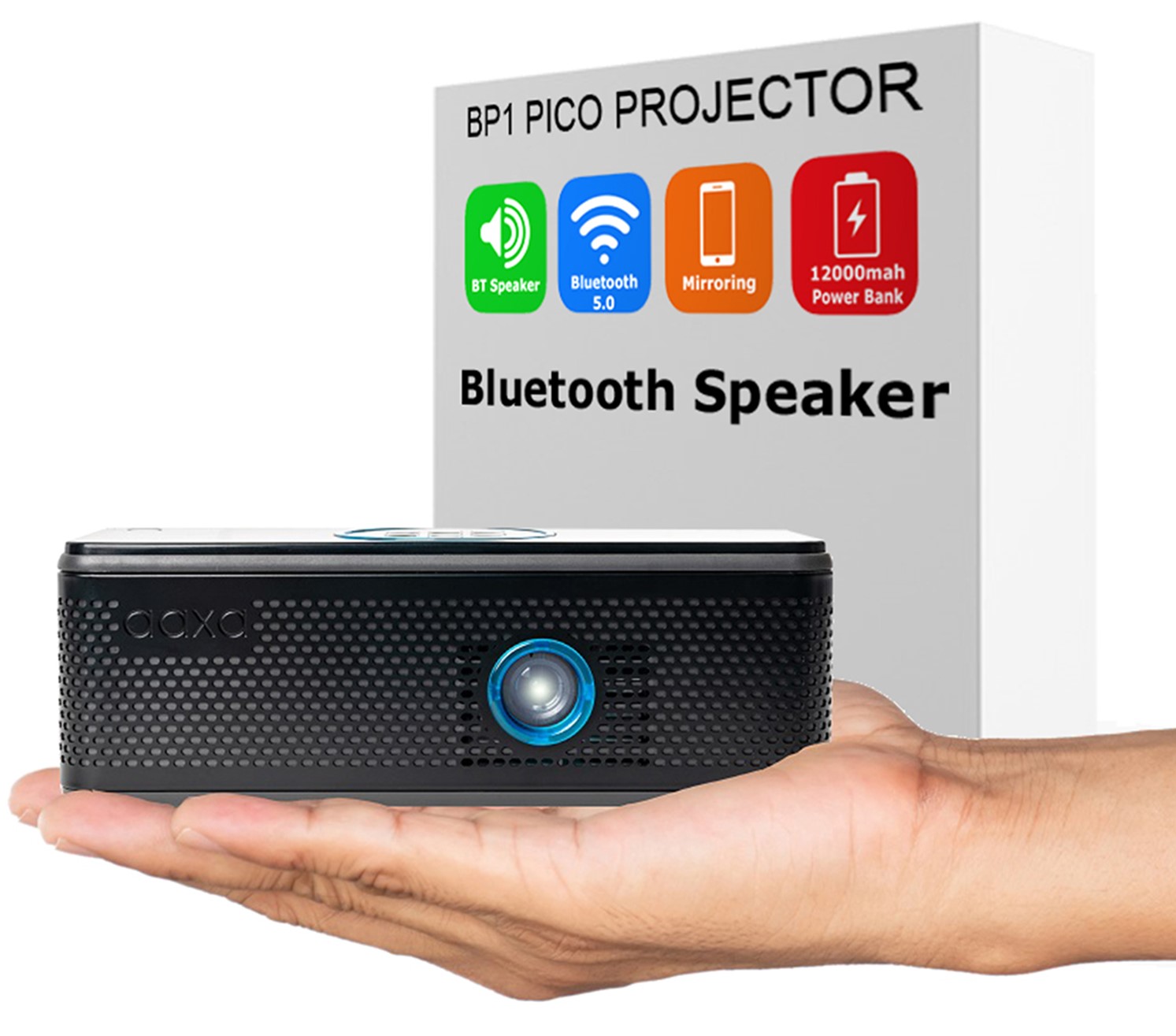 BP1 Portable Bluetooth Speaker Projector