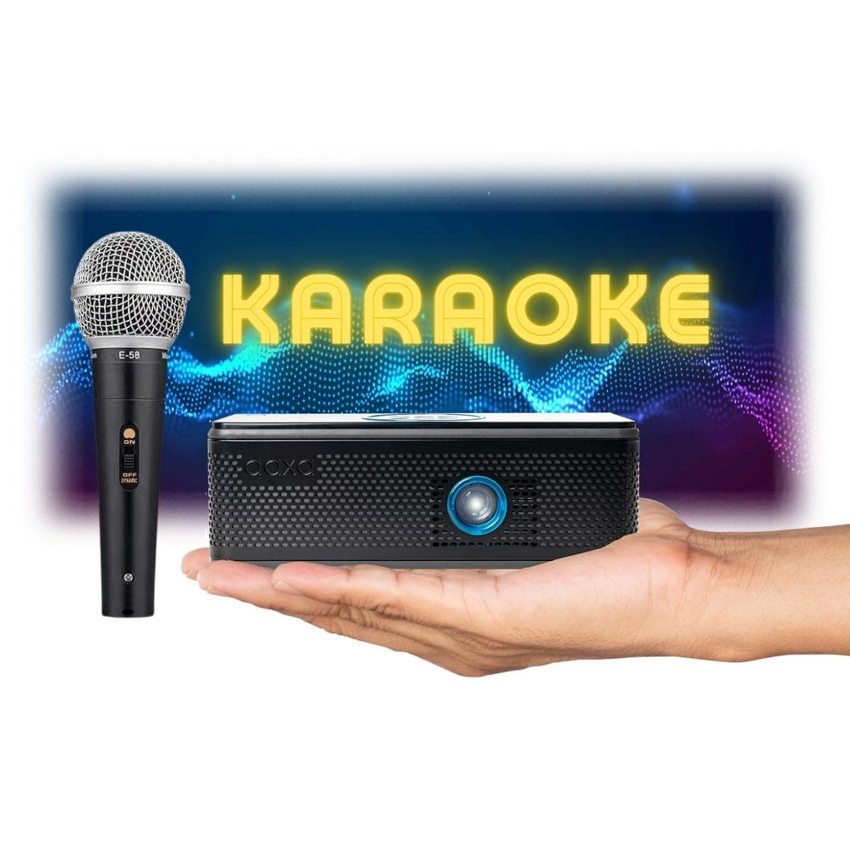 BP1K Portable Karaoke Pico Projector