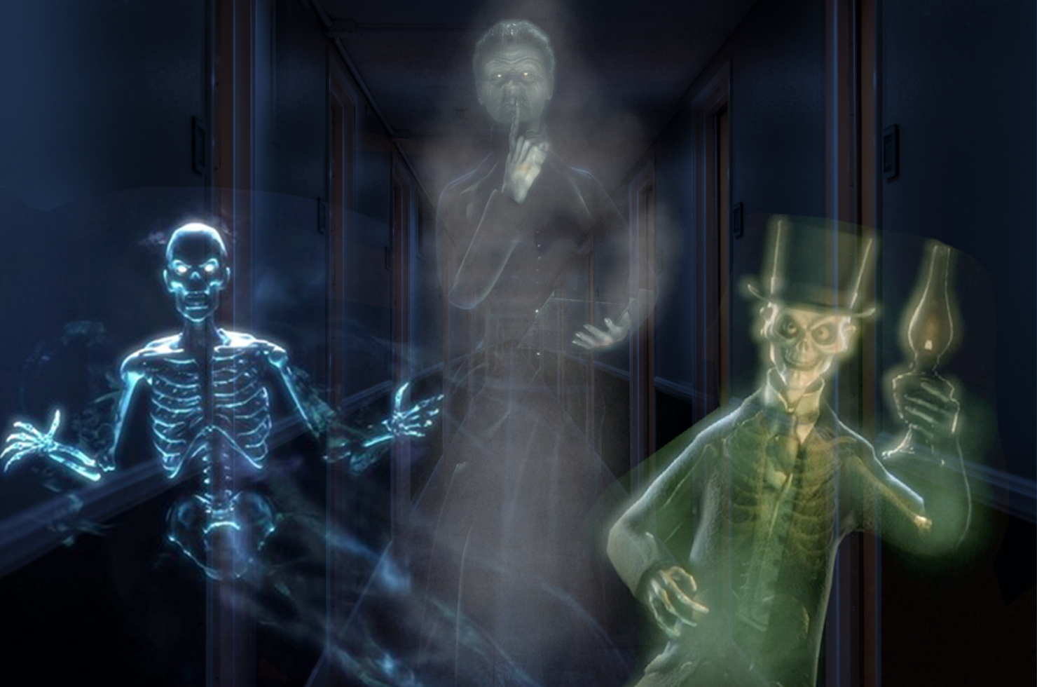 Image of Electric Specters, Ghost of Prudence Primm, and Phantom of the Park - that is included with the HP2