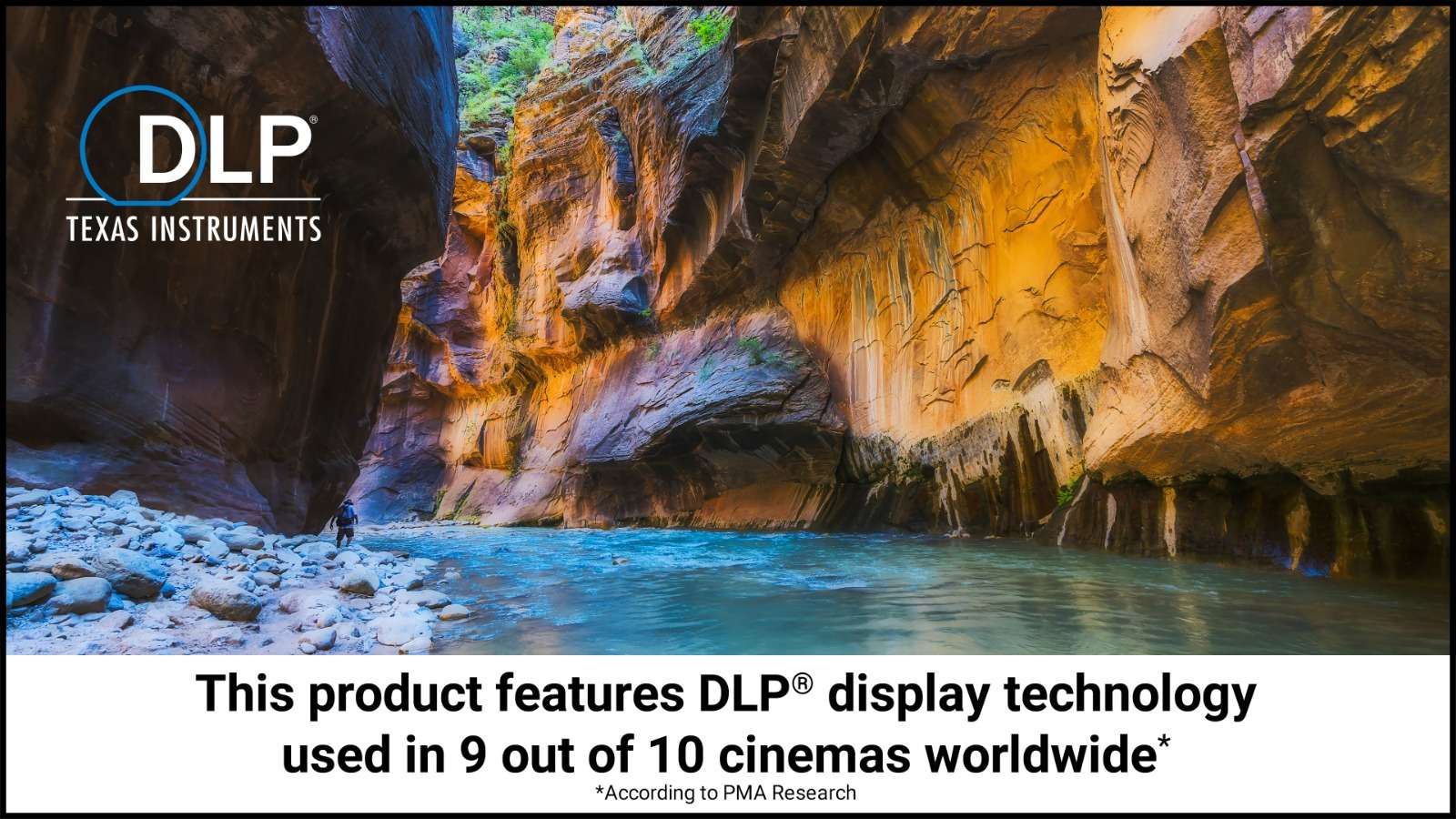Texas Instruments DLP - Used in 9 out of 10 cinemas worldwide