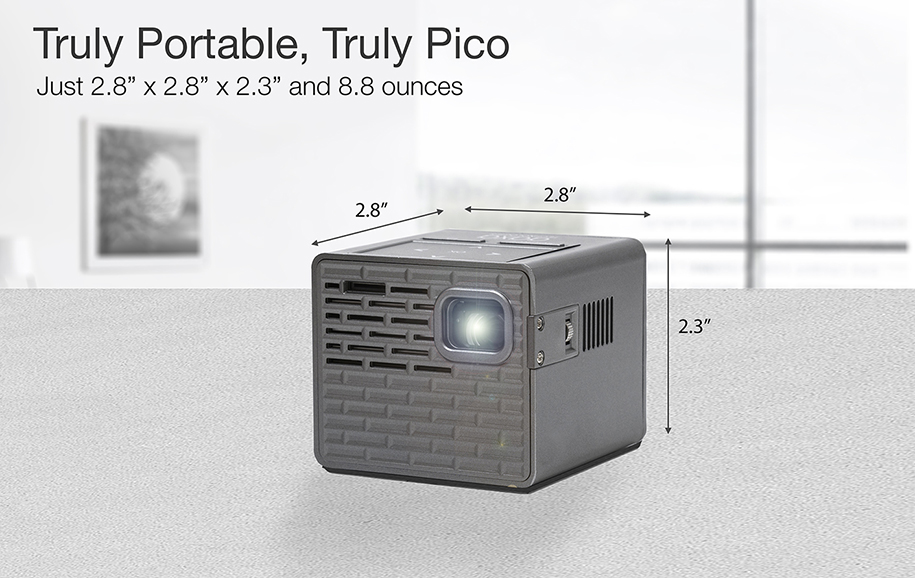 P2B Smallest 130 Lumen Pico Projector