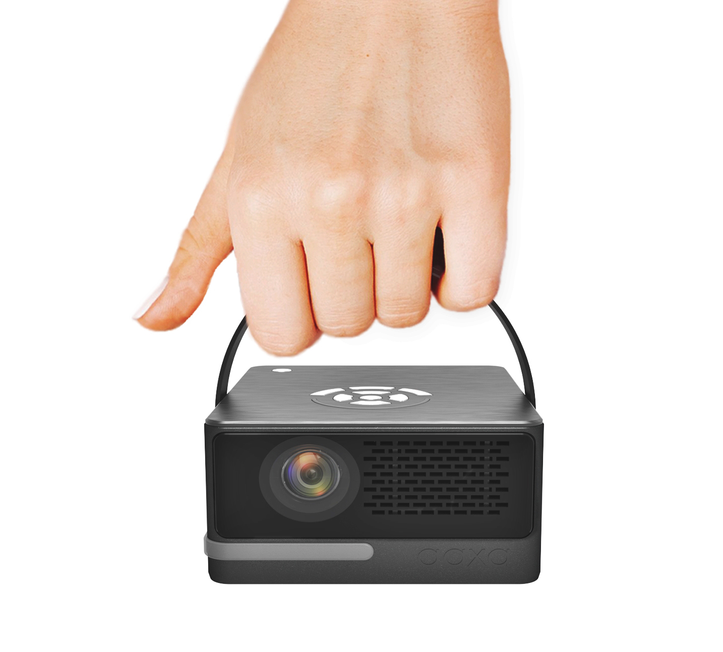 P6 Ultimate HD Smart Projector - Hand Picture size reference