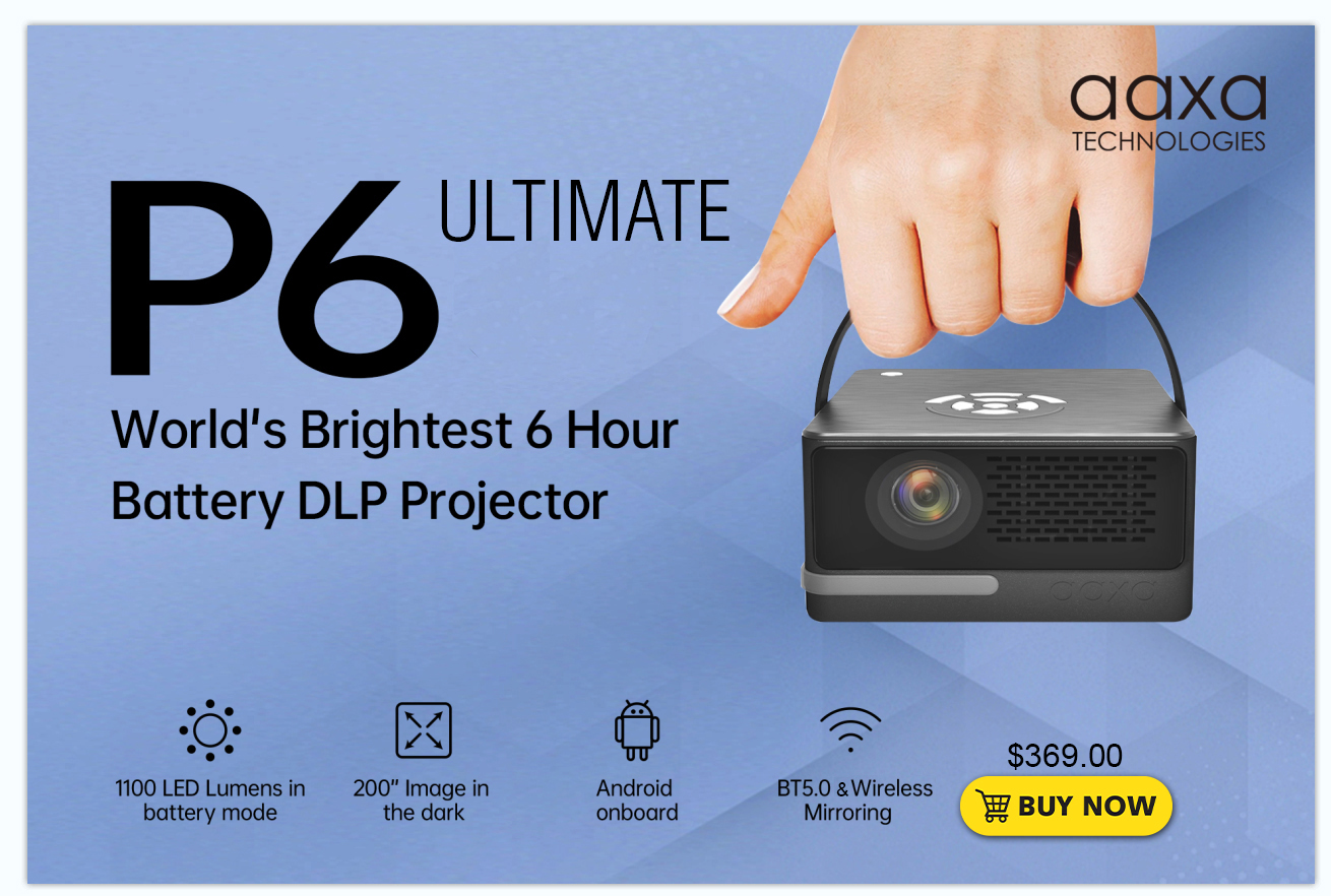 P6 Ultimate Smart Projector