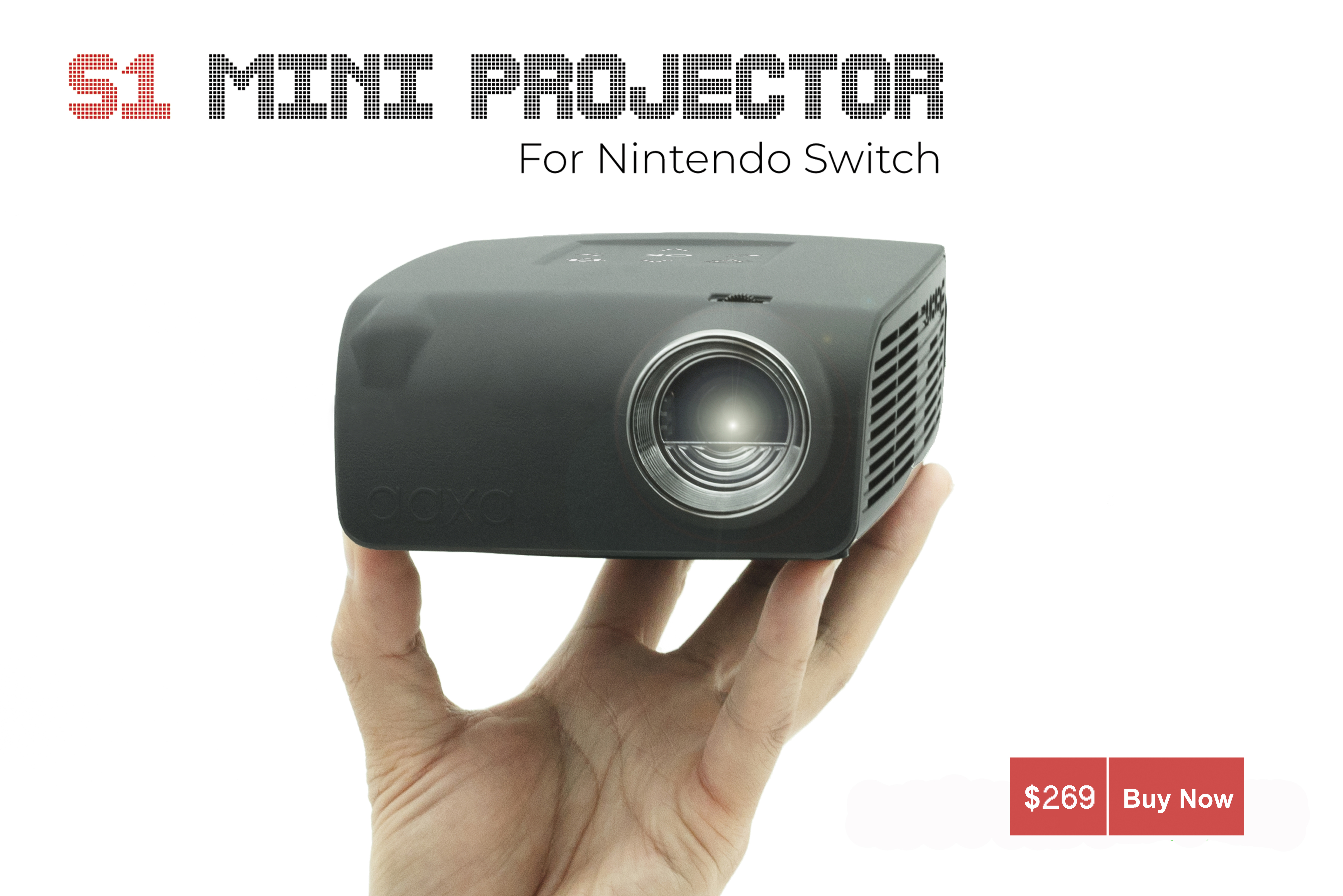 AAXA S1 Mini Nintendo Switch Dock Projector