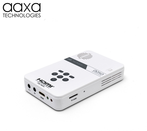 AAXA LED Pico Pocket Projector - DLP Hand-held Mini Projector 